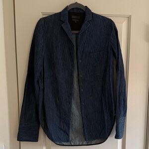 Rag & Bone women’s denim button-up shirt XS